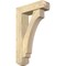 Ekena Millwork Imperial Craftsman Rough Sawn Bracket w/ Offset Brace, Douglas Fir, 6"W x 20"D x 32"H BKT0604X20X32IMP04RDF - alternate 1